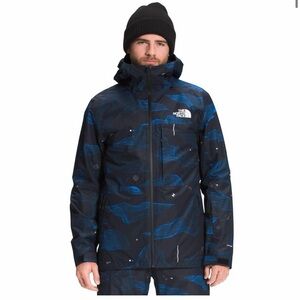 The North Face Men's Black and Blue Ski Jacket - Thermoball 3 in 1